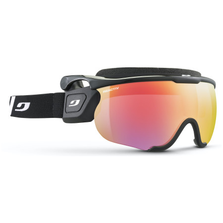 Brille Julbo Sniper Evo M Ra Pf 1-3 Hc schwarz black brown/black