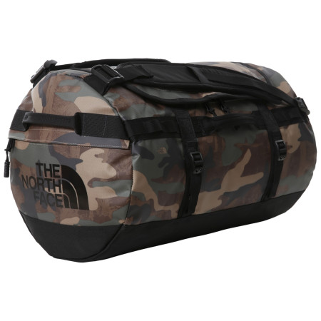Reisetasche The North Face Base Camp Duffel - S 2023 grün/braun Kelptntnfcamoprint/Tnfblk