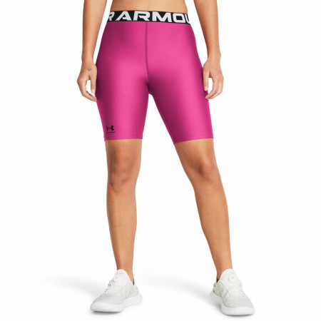 Damenshorts Under Armour HG Authentics 8in Short rosa/rot AstroPink/Black