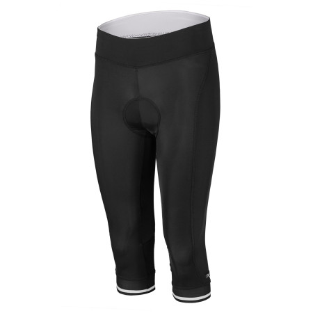 Damen 3/4 Radlerhose Etape Sara 3/4 schwarz/weiß black / white