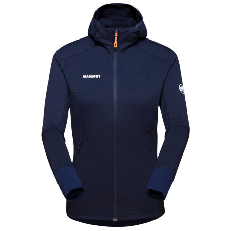 Damen Funktions-Sweatshirt Mammut Taiss Light ML Hooded Jacket Women dunkelblau marine