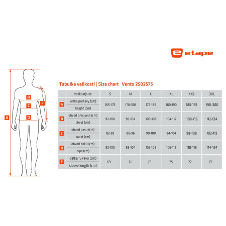 Herren Windjacke Etape Vento