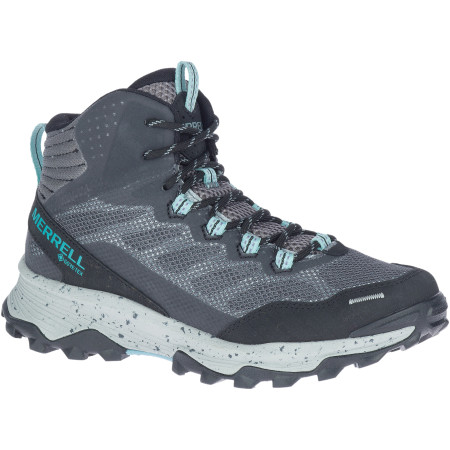 Damen Wanderschuhe Merrell Speed Strike Mid Gtx grau/blau Charcoal