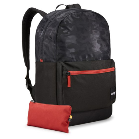 Urban-Rucksack Case Logic Founder 26L schwarz/rot Black Camo/Brick