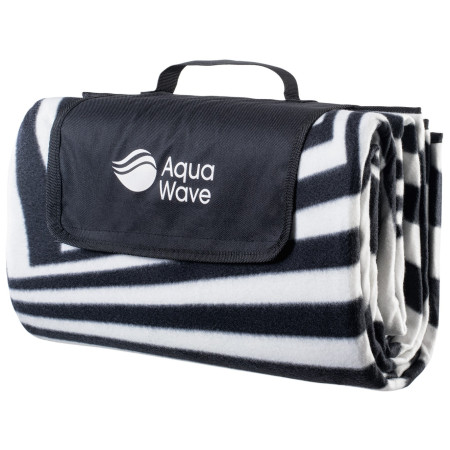 Picknickdecke Aquawave Opti Blanket schwarz/weiß