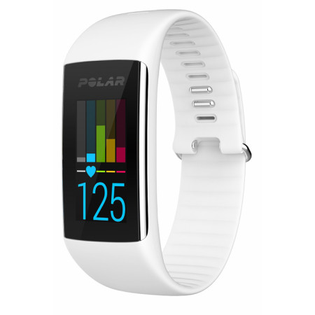 Fitness-Armband Polar Náramek A360 weiß White