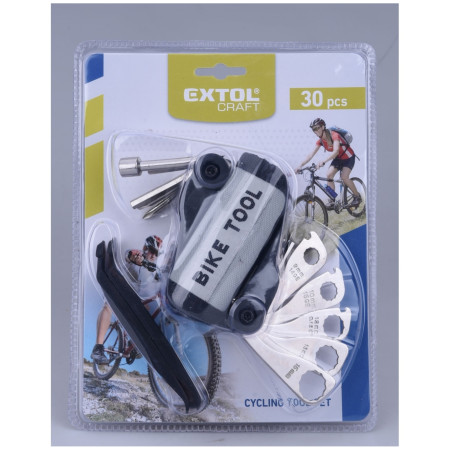 Werkzeug fürs Fahrrad Extol Fahrradwerkzeugsatz 30tlg