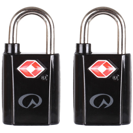 Schloss LifeVenture TSA Mini Padlocks schwarz Black