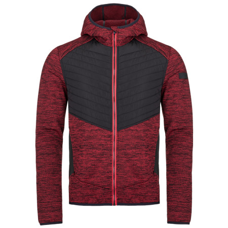 Herrenpullover Loap Gaefred rot/schwarz Ch Pepper | Black