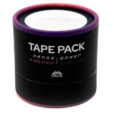 Kinesio-Tape CRUX Tape Pack - Sense 0,6 + Power 1,2 cm, 60 m