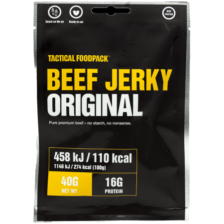 Trockenfleisch Tactical Foodpack Beef Jerky Original