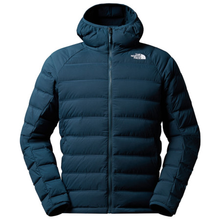 Herrenjacke The North Face M Abseil Stretch Down Hoodie blau Deep Cypress