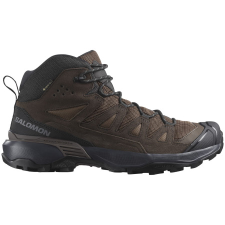 Herrenschuhe Salomon X Ultra 360 Leather Mid Gore-Tex braun Dark Earth / Delicioso / Castlerock