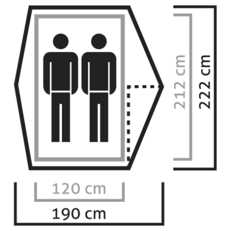 Wanderzelt Salewa Micra II Tent