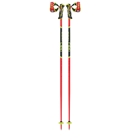 Stöcke Leki WCR TBS SL 3D rot bright red-black-neonyellow