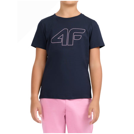 Kinder-T-Shirt 4F Tshirt F3602 Navy dunkelblau Navy