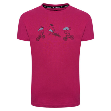 Kinder-T-Shirt Dare 2b Go Beyond Tee rosa Fuchsia