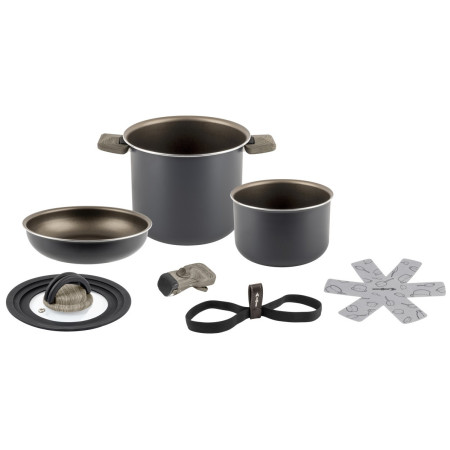 Topfset Brunner Torralta Spacemaster Ø 18 cm grau/schwarz