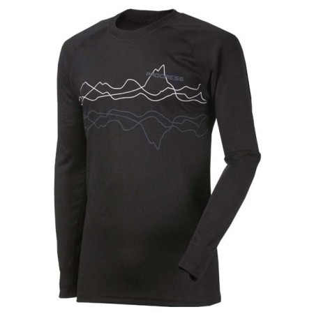 Herren-T-Shirt Progress Triko NDR PRINT 1DP dl.r. schwarz Black