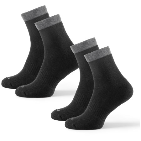 Socken Zulu Everyday 200M 2-pack schwarz/grau Black/Grey