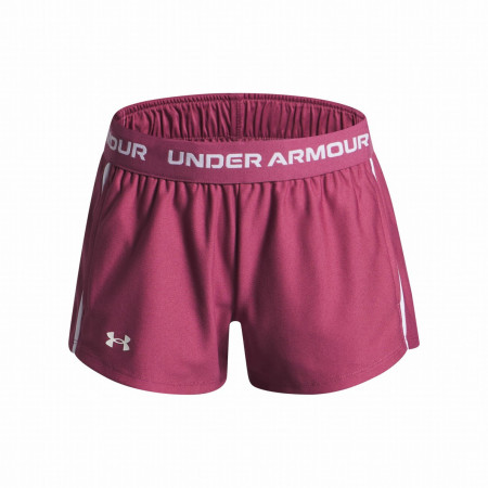 Kindershorts Under Armour G Tech Play Up Short-RED dunkelrosa/rosa Red
