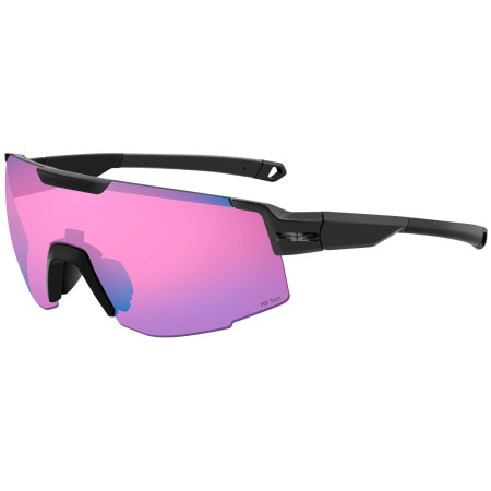 Sportbrille R2 Edge v2 schwarz matný -metalicky tmavě šedý
