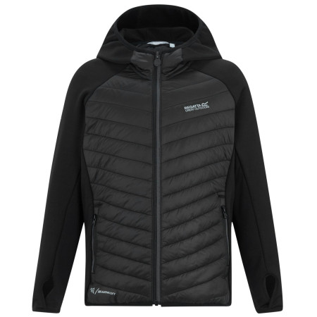 Kinderjacke Regatta Junior Andreson Hybrid Black/Sealgr schwarz/grau Black/Sealgr