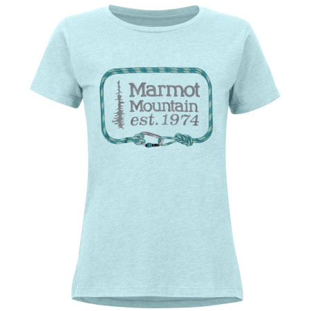 Damen-T-Shirt Marmot Wm's Ascender Tee SS blau CorydalisBlueHeather