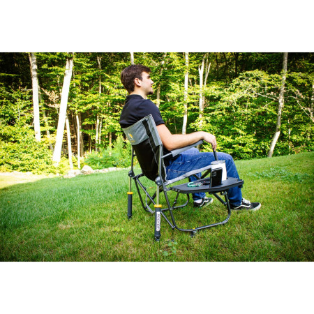 Campingstuhl GCI Freestyle Rocker with Side Table