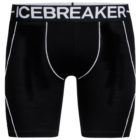 Herren-Boxershorts Icebreaker M's Anatomica Zone Long Boxers schwarz Black