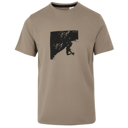 Herren-T-Shirt Regatta Fingal Stretch braun Golden Sand