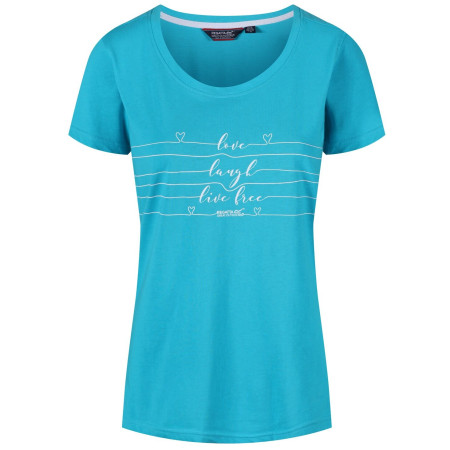 Damen-T-Shirt Regatta Filandra III CL hellblau Azureblue