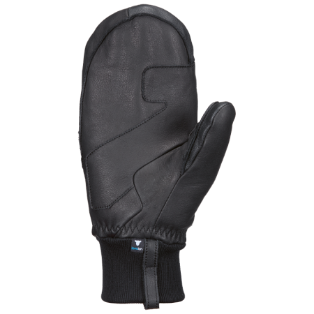 Damen Ski-Fäustlinge SnowLife SMitten Leather W´s schwarz black