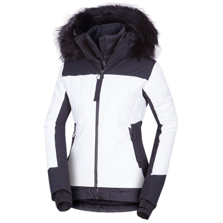 Damen Skijacke Northfinder Tayler weiß/schwarz 212whiteblack