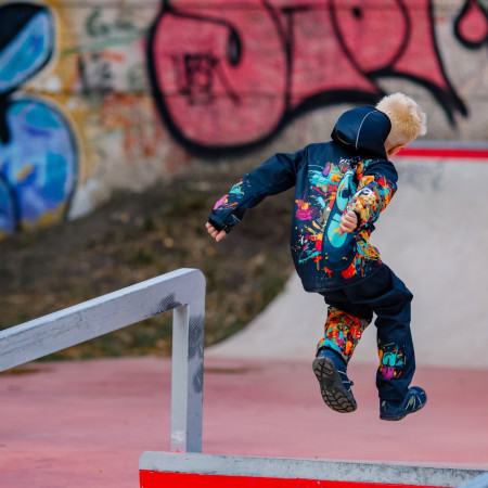 Kinder Softshellhose WAMU Game On