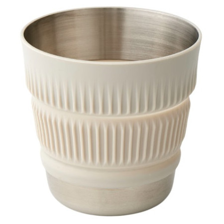 Falttasse Sea to Summit Detour Stainless Steel Collapsible Mug beige Moonstruck Grey