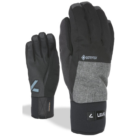 Herrenhandschuh Level Matrix Gore-Tex schwarz/grau Blackgrey