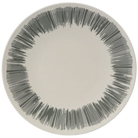 Teller - ausgestellt Vango Bamboo Dinner Plate grau
