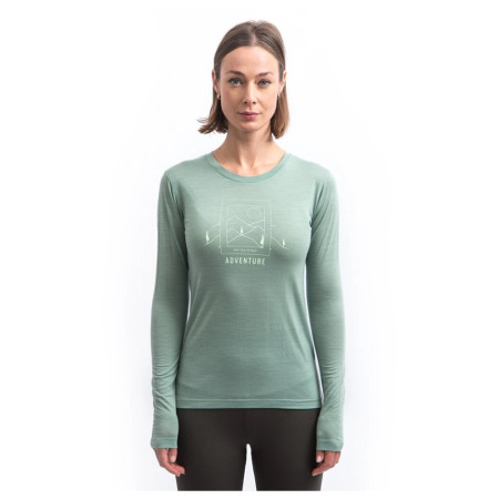 Damen-Funktionsshirt Sensor Merino Air Say Yes langärmelig