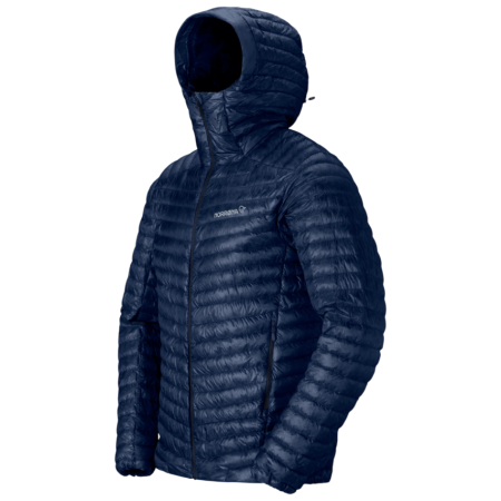 Herren-Daunenjacke Norrona trollveggen down800 super light Hood