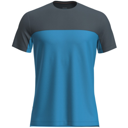 Herren-Funktionsshirt Icebreaker Men Merino 125 Cool-Lite™ Sphere III SS Tee Colour Block türkis/blau Arctic/Abyss/Cb