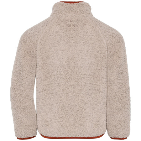 Kinder-Sweatshirt Didriksons Gibbs Kids Fullzip 2 Beach Beige/Rust
