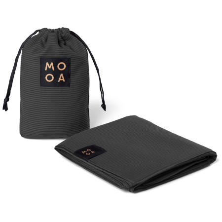 Handtuch MOOA Taula 75x150 cm schwarz Black