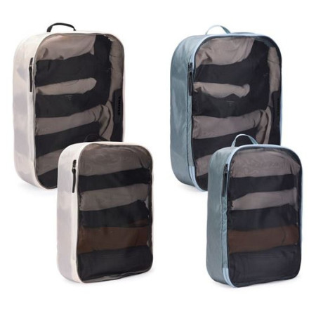Organizer-Set Thule Packing cube set L grau/weiß bílá/Pond Gray