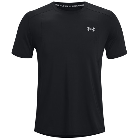 Herren-T-Shirt Under Armour Iso-Chill Laser Tee schwarz Black / Black / Reflective