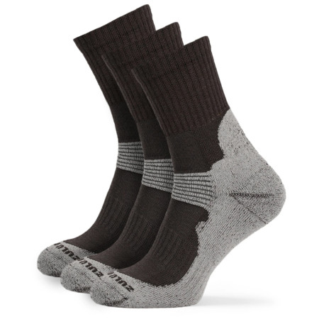 Socken Zulu Merino Allseason 3-pack grau/braun grey/brown
