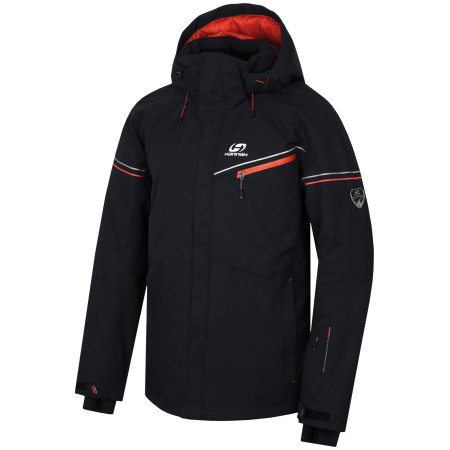 Herrenjacke Hannah Marrim schwarz Anthracite(Orange)