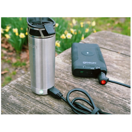 Thermokanne GoSun Brew 12 V a kávovar French Press