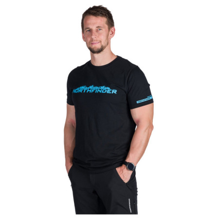 Herren-T-Shirt Northfinder Ferdinand schwarz 269black