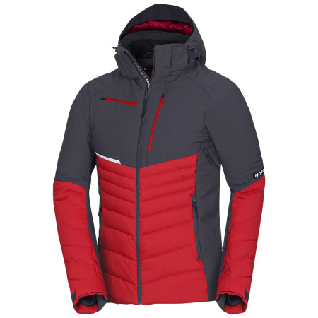 Herrenjacke Northfinder Mylo rot steelbluered